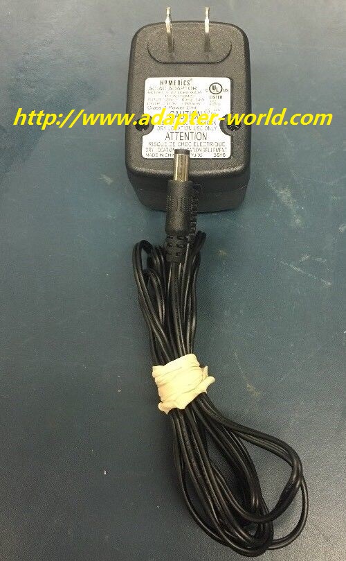 *100% Brand NEW* HoMedics YJ02-U0600800A PP-ADPEM29 6v 800mA AC Adapter Free shipping! - Click Image to Close